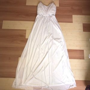 Off- White Prom Dress